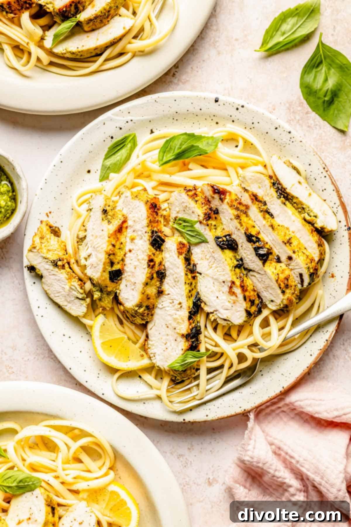 Zesty Lemon Basil Chicken Pasta 2 lemon-basil-chicken-pasta-recipe