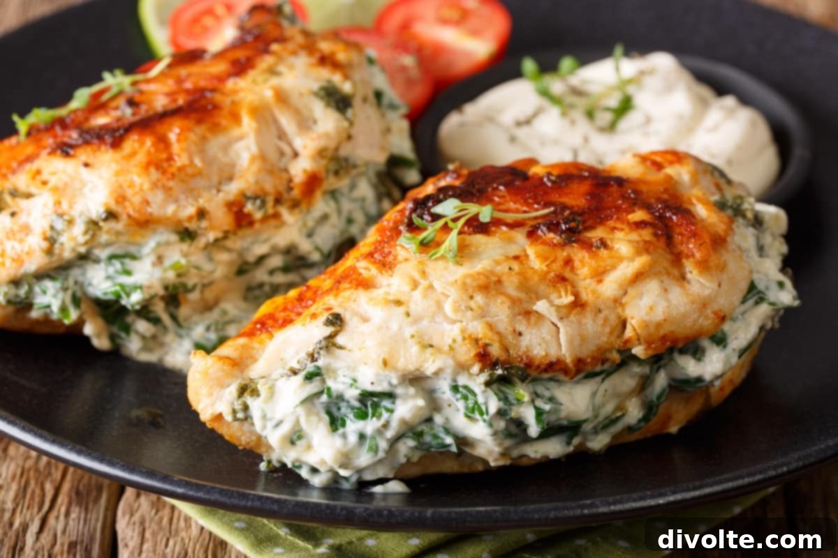 Creamy Ricotta Spinach Chicken 2 ricotta-spinach-chicken-recipe