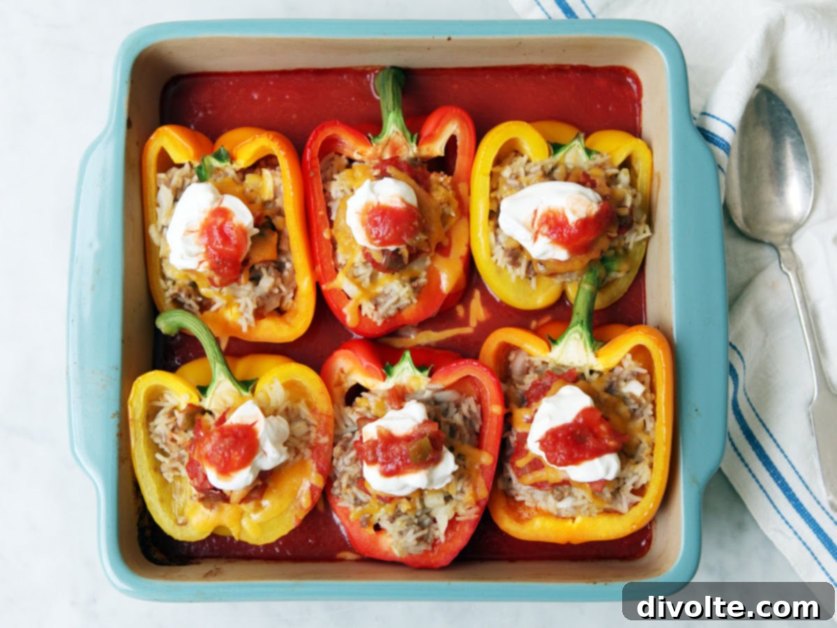 southwest-stuffed-bell-peppers-recipe