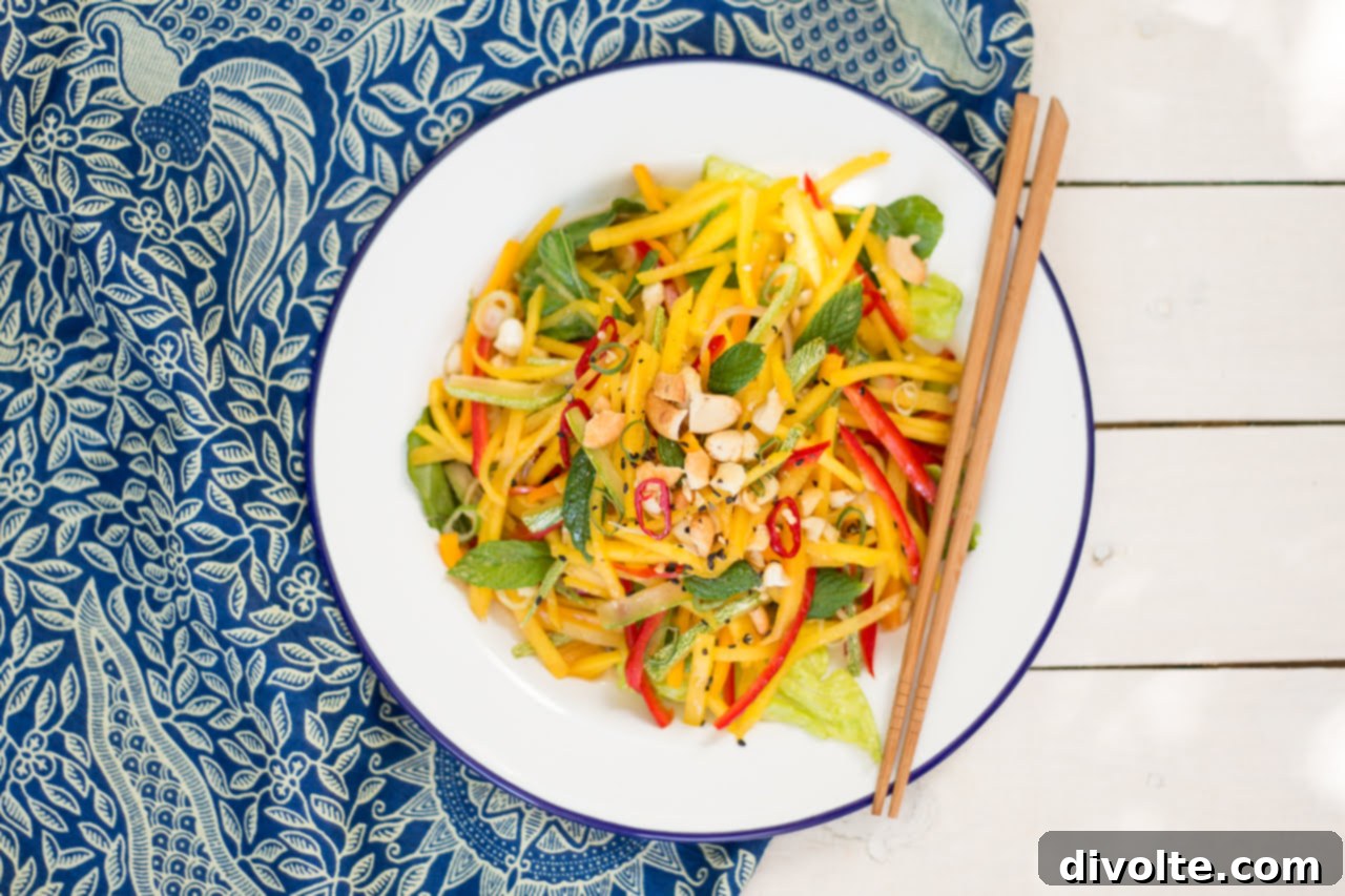 Vibrant Spicy Mango Salad 2 spicy-mango-salad-recipe