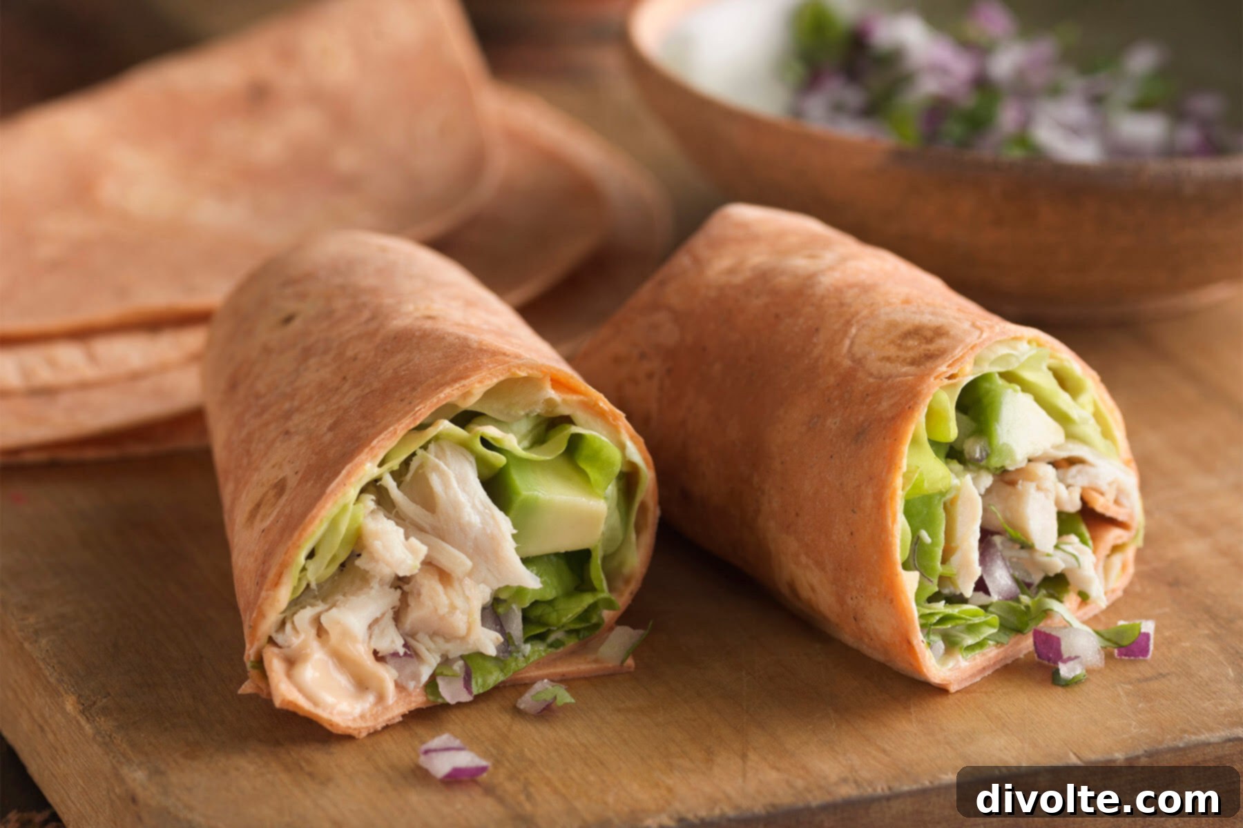 Ultimate Chicken Wraps 2 chicken-wrap-recipe