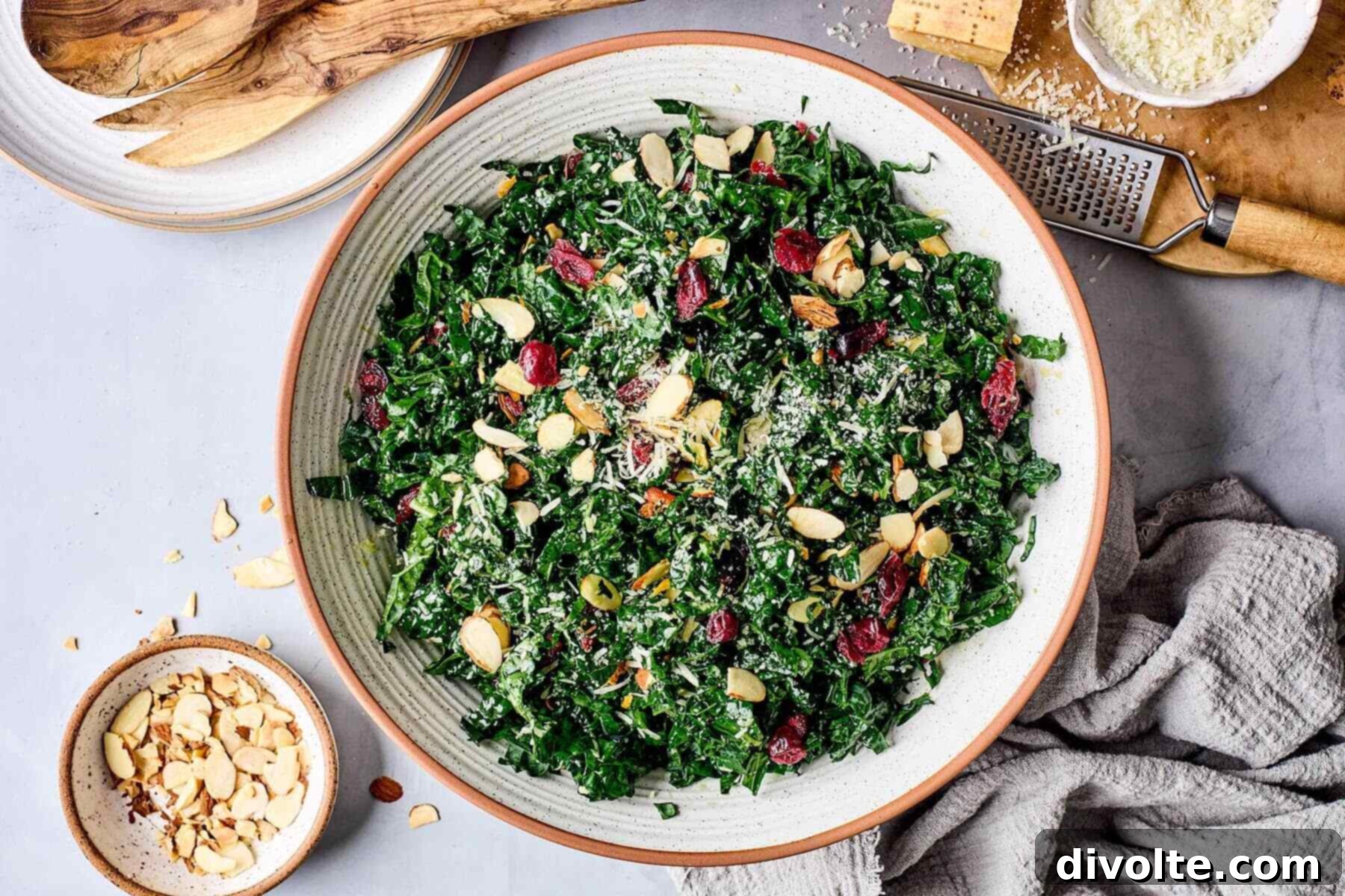 Your New Go-To Kale Salad Recipe 2 kale-salad-recipe - A vibrant, healthy kale and cherry tomato salad with lemon dressing, perfect for a light meal.