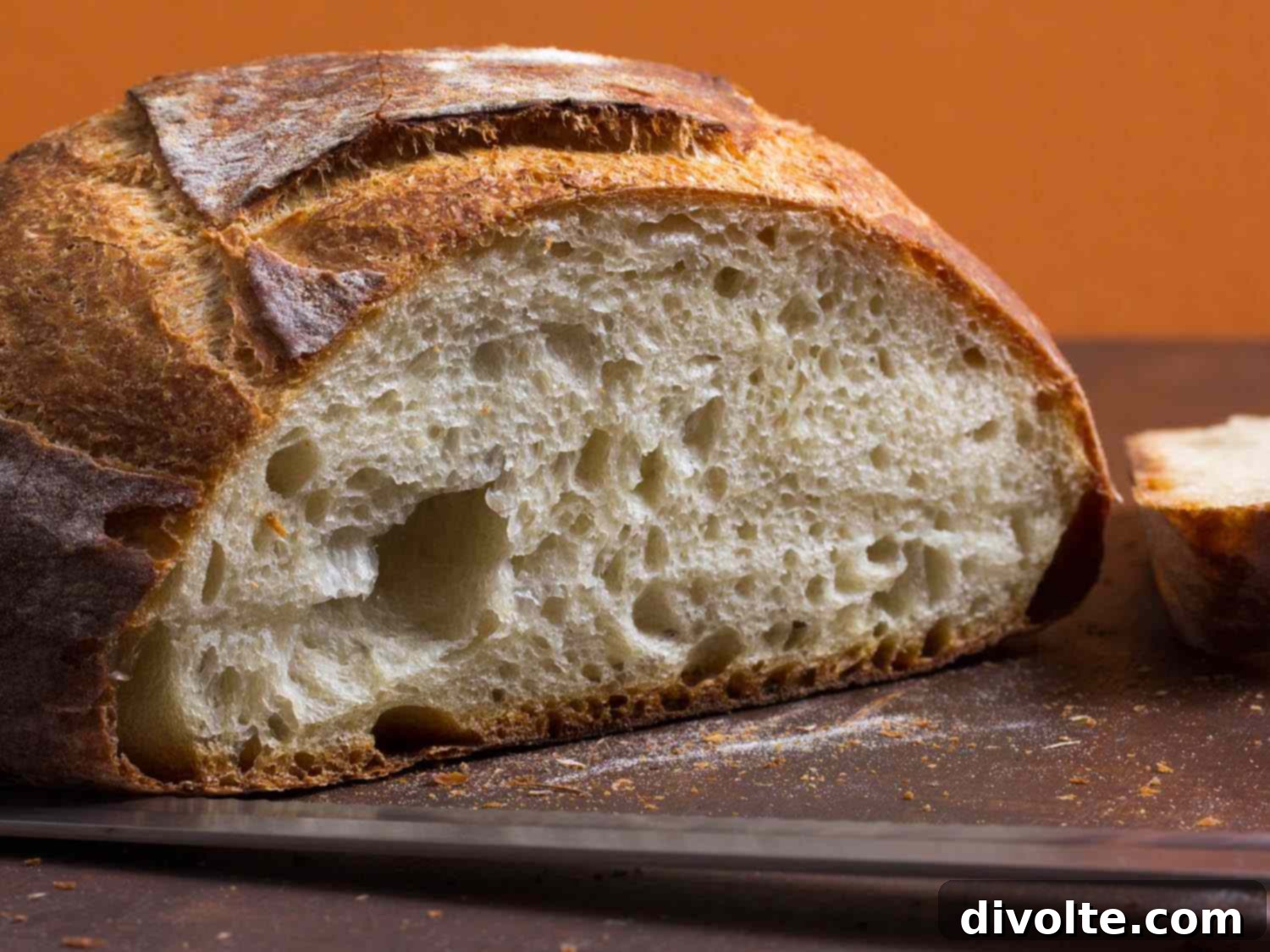 Easy Homemade Bread 2 freshly baked artisan bread