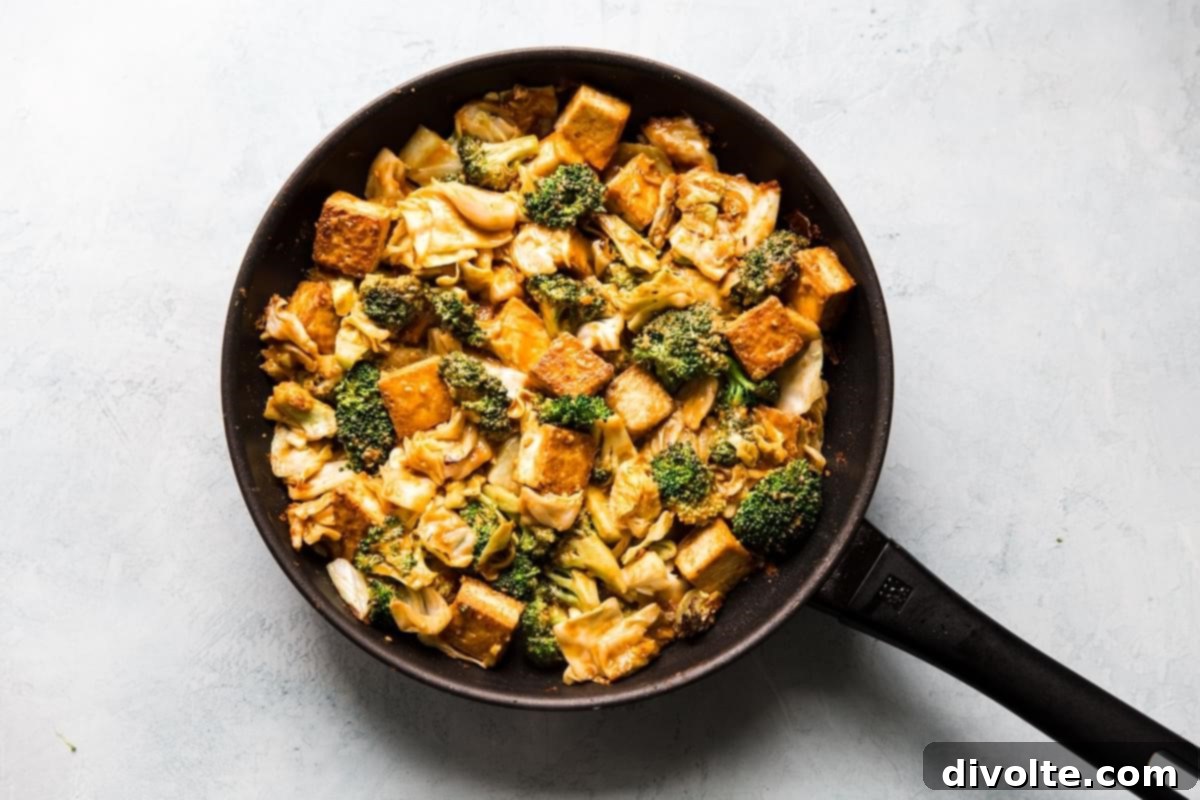 Creamy Peanut Tofu Stir-Fry 2 Peanut Tofu Stir-Fry Recipe - Healthy & Easy Vegan Meal