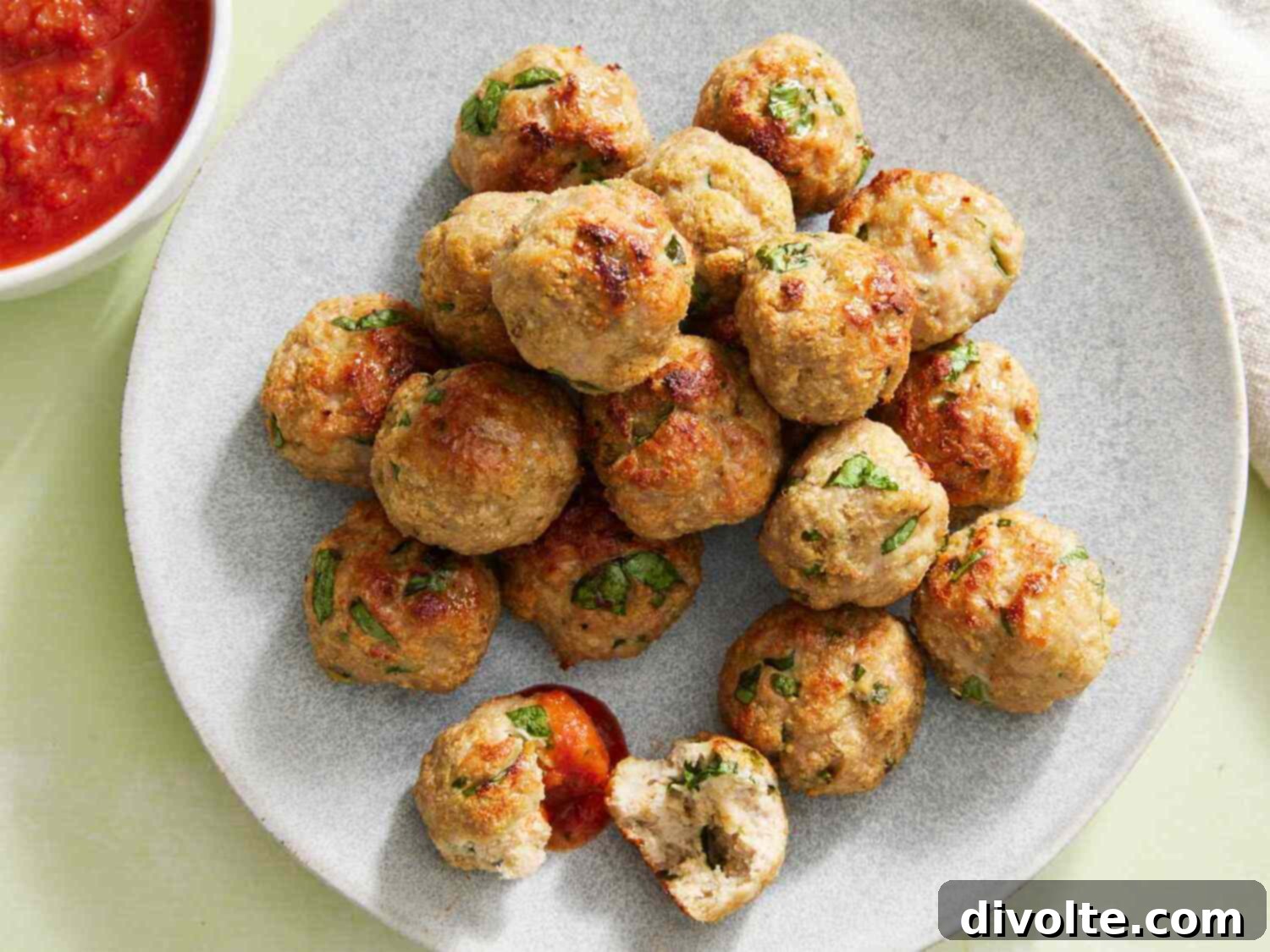 baked-turkey-meatballs-recipe