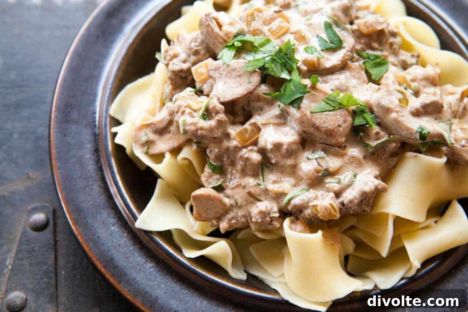 Easy Ground Beef Stroganoff 2 hamburger-stroganoff-recipe