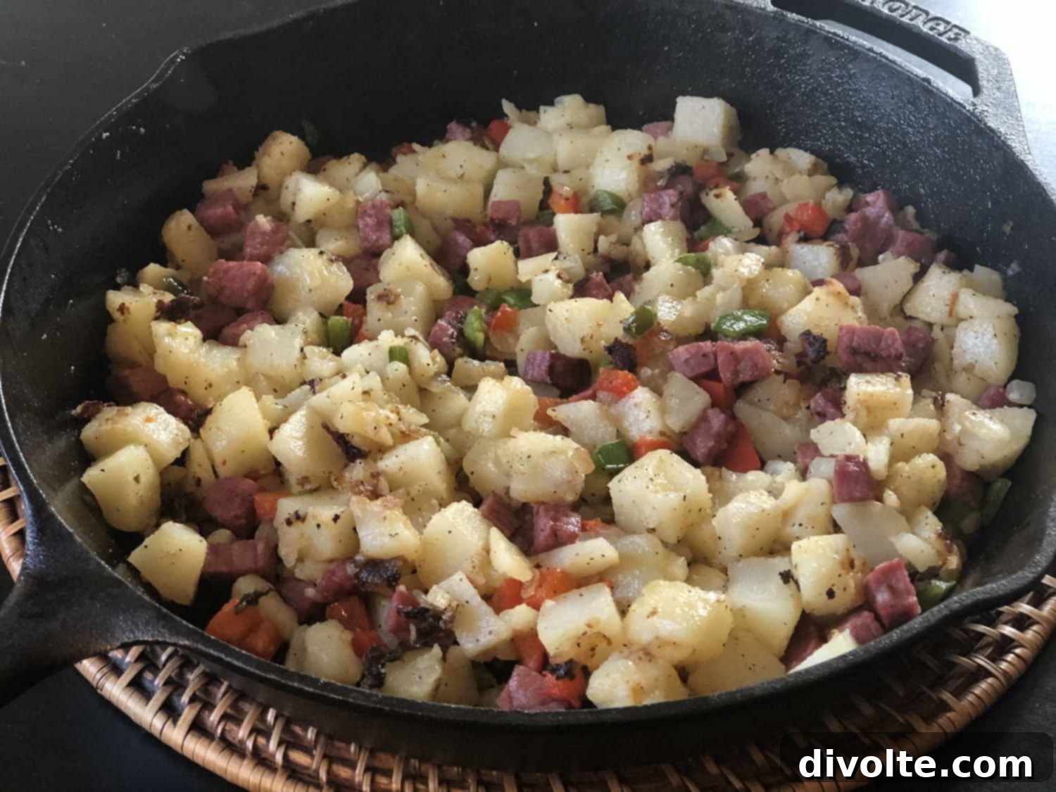 A Whoville Christmas Hash 2 who-hash-recipe - Delicious Ham and Potato Hash