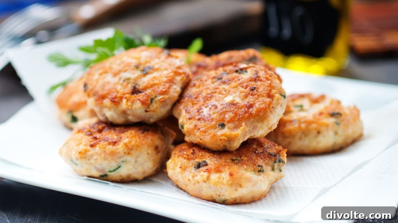 Delicious and healthy homemade turkey sausage patties for breakfast