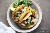 Hearty Butternut Squash and Black Bean Tacos