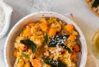 Creamy Butternut Squash and Sage Risotto