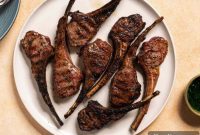 Rosemary Garlic Lamb Chops