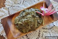 Traditional Samoan Palusami