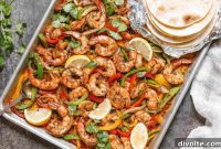 Sizzling Shrimp Fajitas