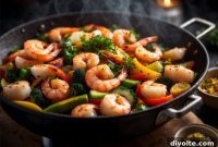 Wok-Fired Shrimp and Scallops