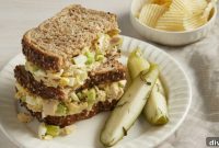 Boiled Egg Sandwich Perfection