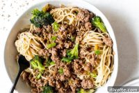Hearty Beef and Noodle Skillet