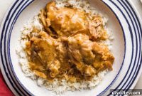 Homestyle Chicken and Gravy with Rice