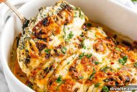 Creamy Swiss Chicken Casserole
