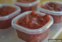 Homemade Plum Puree for Happy Babies