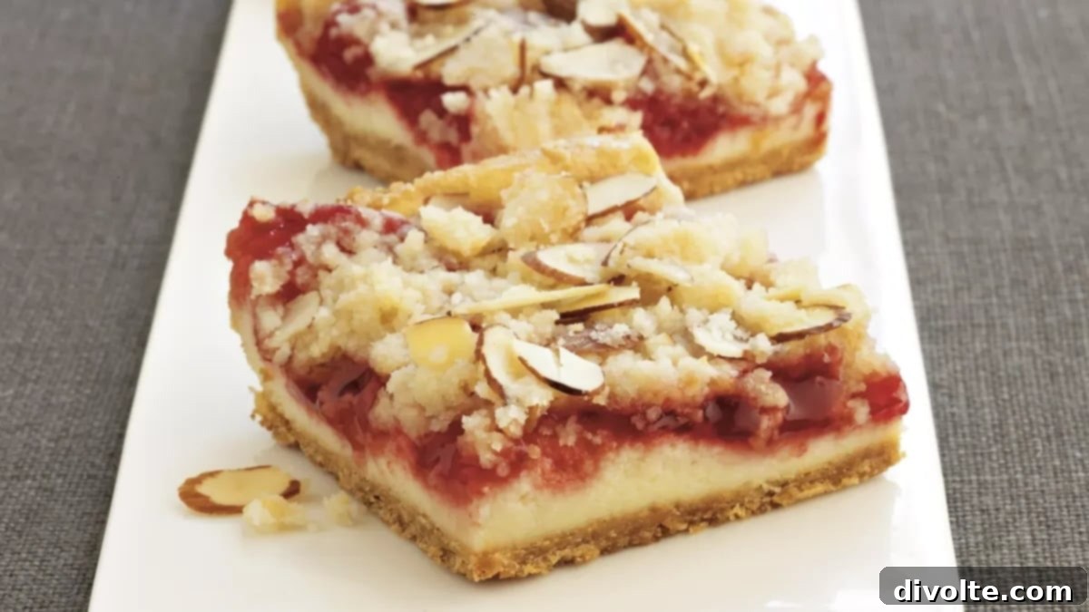 Cherry Almond Dream Cheesecake 2 cherry-almond-cheesecake-recipe