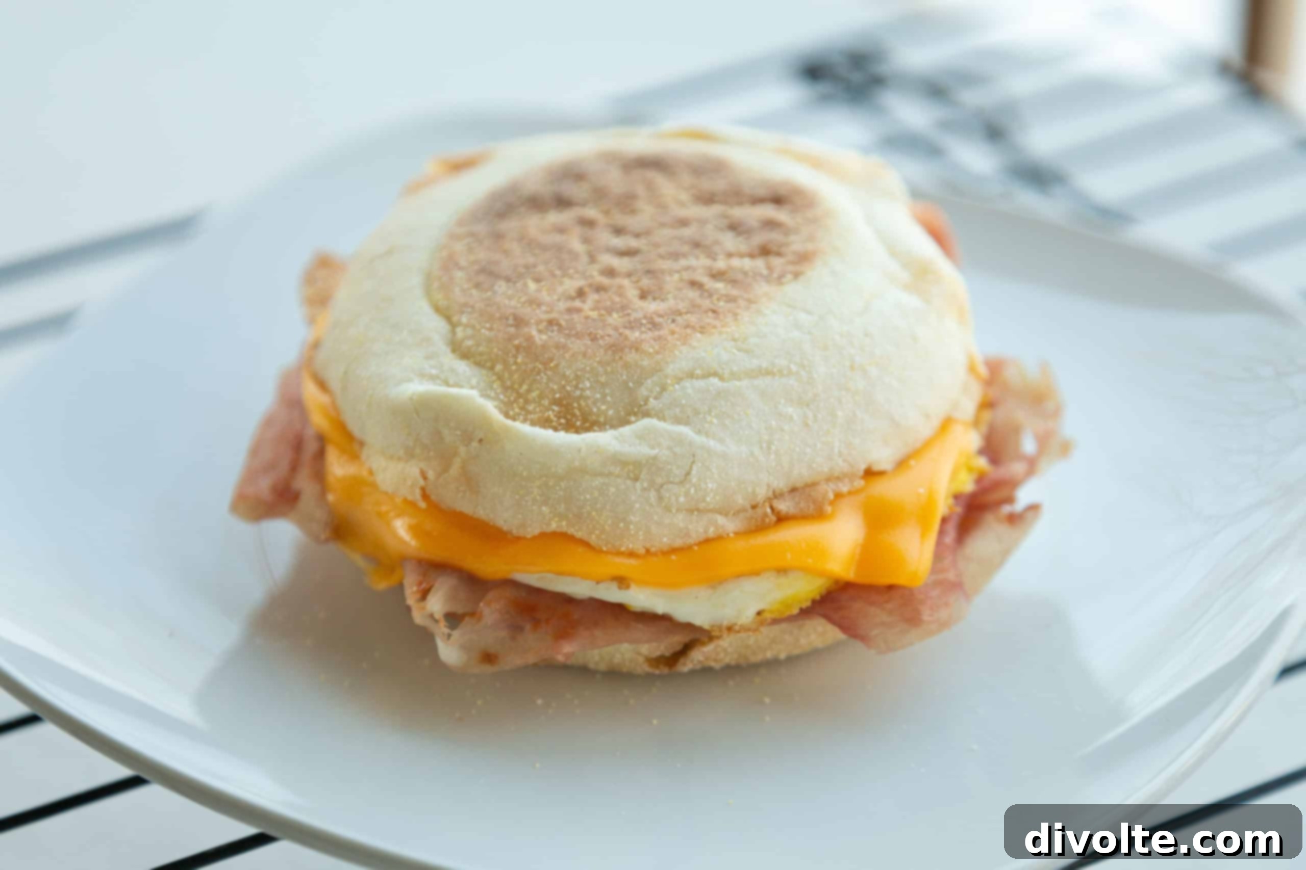 The Ultimate Ham Egg and Cheese Breakfast Sandwich 2 ham-egg-and-cheese-breakfast-sandwiches-recipe