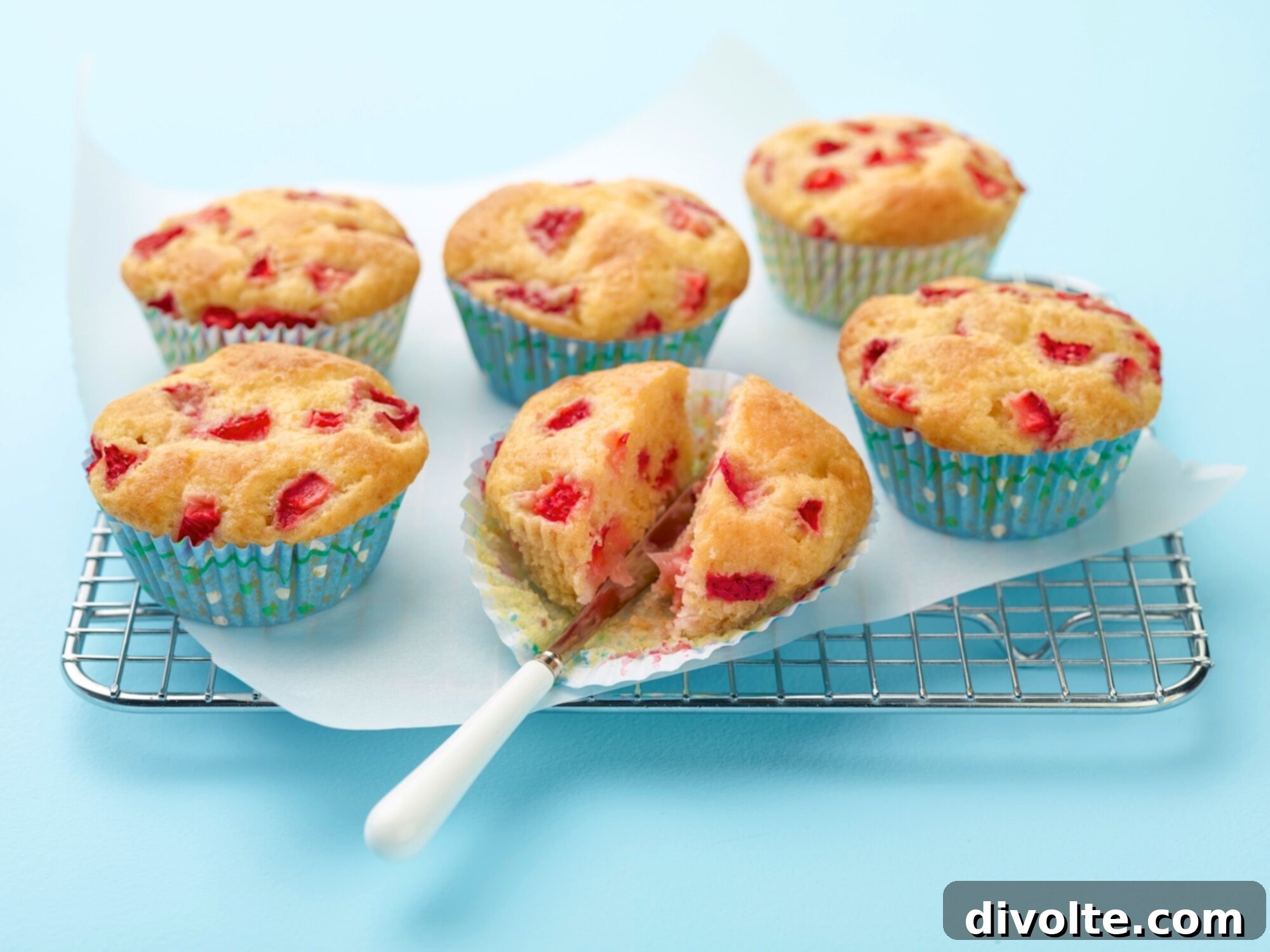 Wholesome Strawberry Muffins 2 healthy-strawberry-muffins-recipe