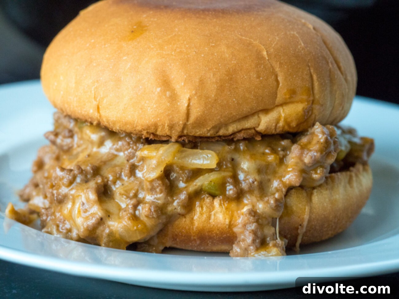 Ultimate Philly Cheesesteak Sloppy Joes 2 philly-cheese-steak-sloppy-joes-recipe