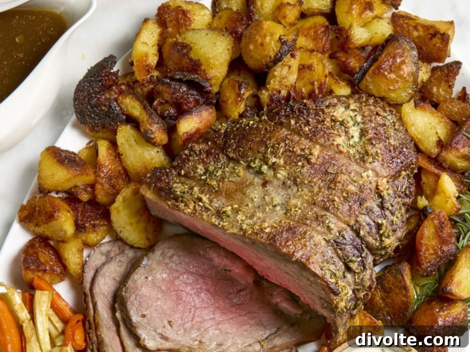 rosemary garlic roast beef recipe for a perfect dinner