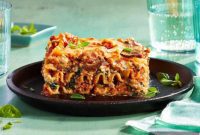 Savory Spinach Turkey Lasagna Bake