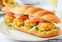 Crispy, Lighter Air Fryer Po Boy