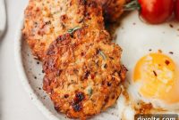 Crispy Air Fryer Turkey Breakfast Sausages