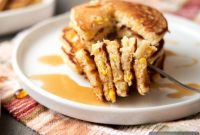 Sweet Corn Muffin Pancakes