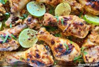Zesty Garlic-Lime Roasted Drumsticks