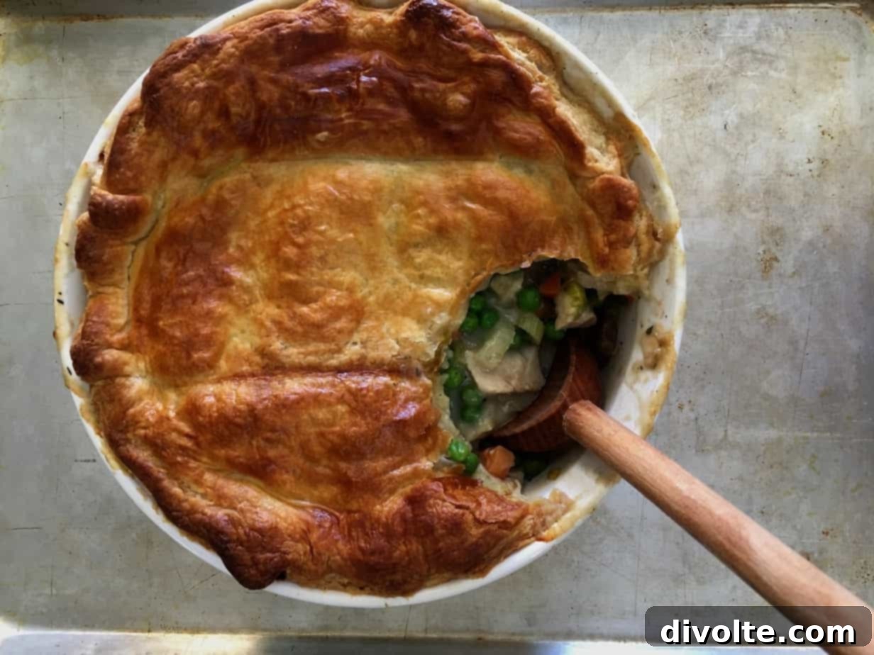 Golden Flaky Puff Pastry Chicken Pot Pie 2 Puff Pastry Chicken Pot Pie Recipe - A Flaky and Creamy Comfort Food Dish