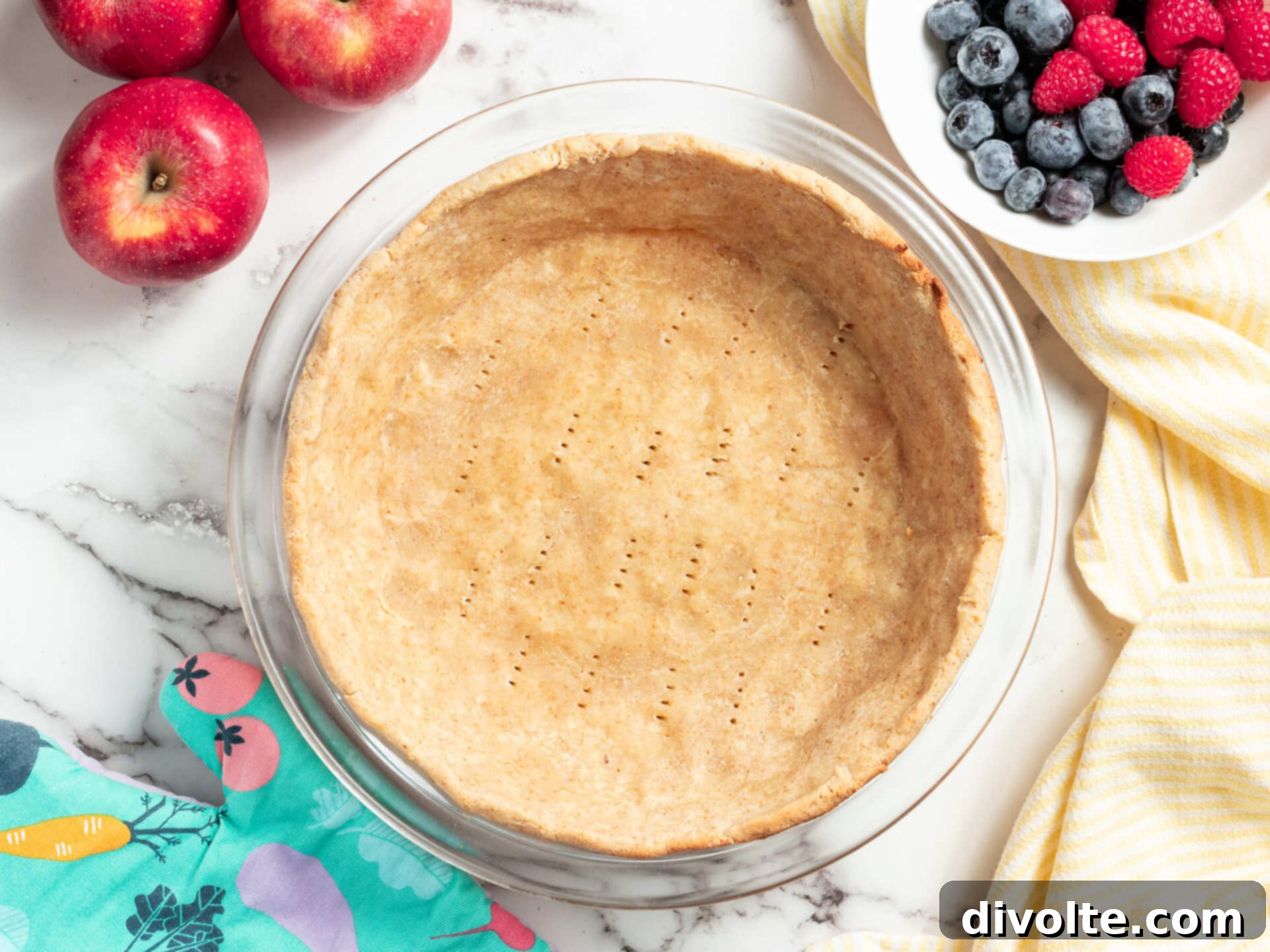 Wholesome Flaky Pie Crust 2 healthier-whole-wheat-pie-crust-recipe